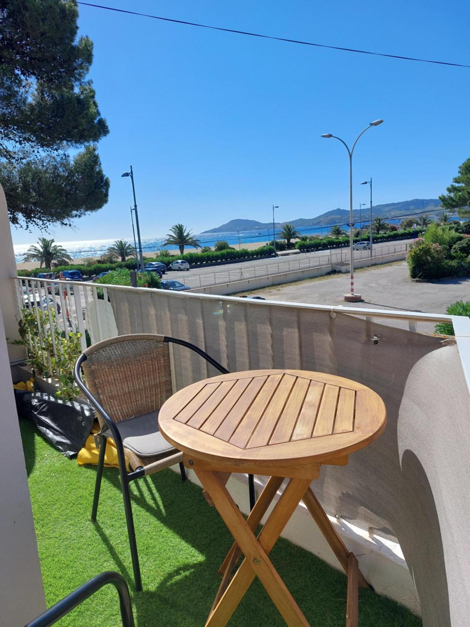 Sur La Plage, Super Studio Avec Vue Sur La Mer Plage dʼArgelès エクステリア 写真